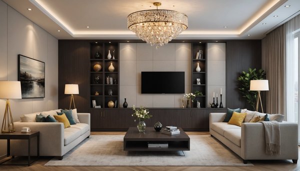 Illuminez votre salon avec notre collection de luminaires tendance!